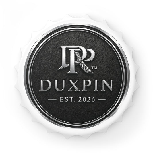 Duxpin Gold Crest Bottle Opener — Established 2026 Metal Cap Opener