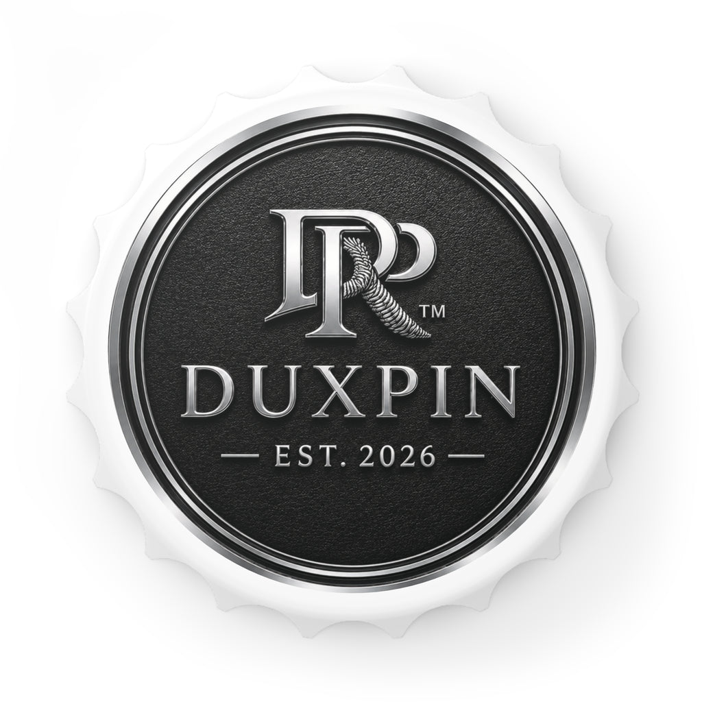 Duxpin Gold Crest Bottle Opener — Established 2026 Metal Cap Opener