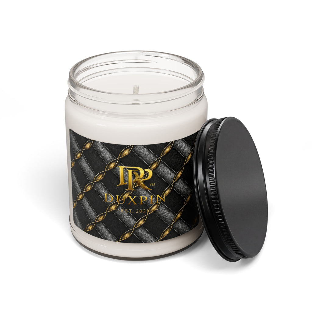 Luxury Gold Chain Soy Candle — 'Duxpin' 9oz Scented Jar