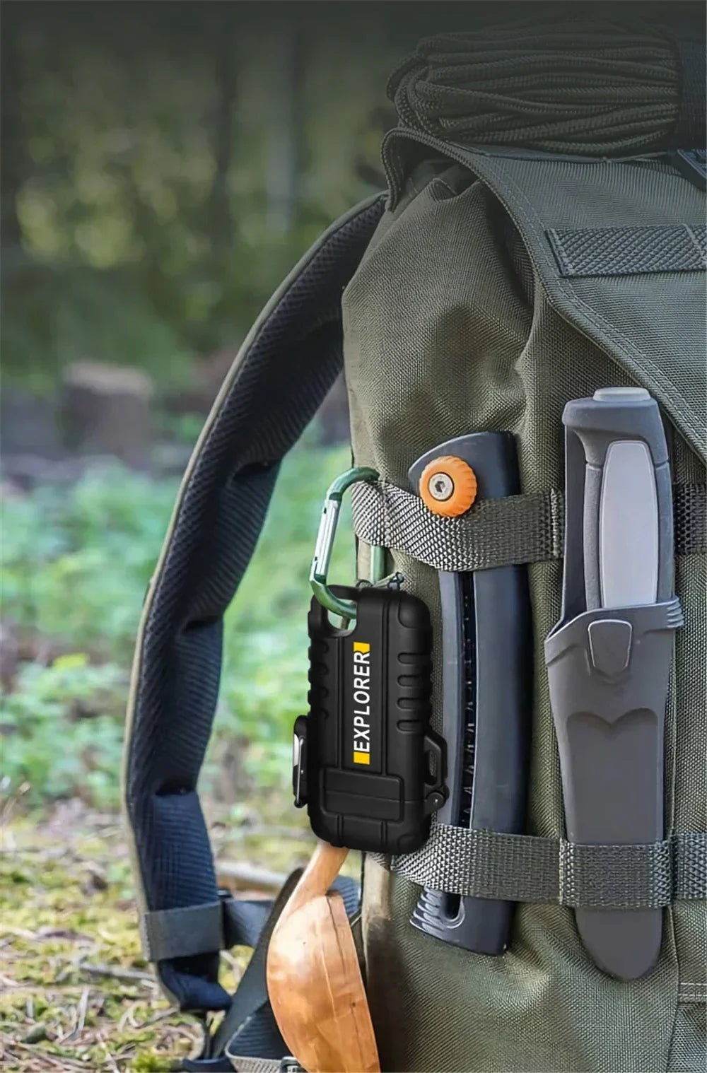 NEW USB Tape-C Waterproof Lighter Arc Plasma Lighter 360 Rotation Ignition Outdoor Camping Windproof Lighter Smoking
