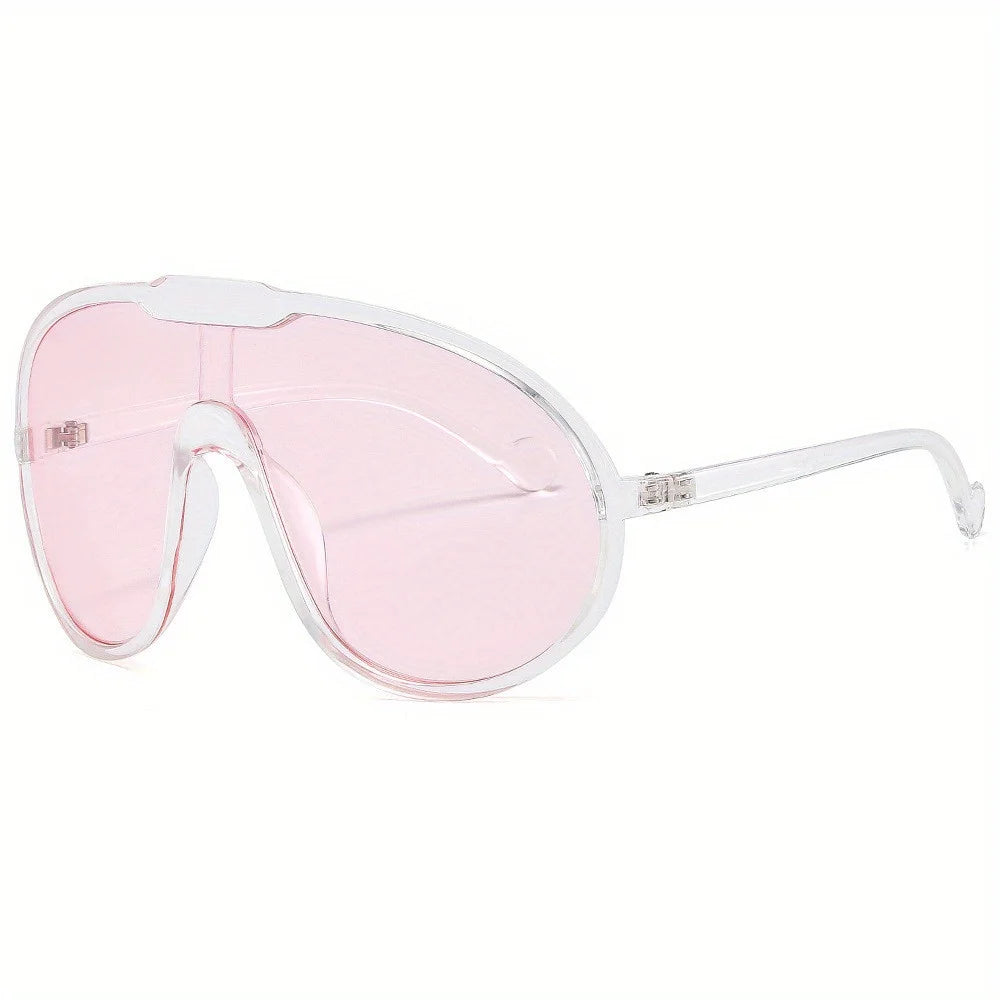 Hiking Oversized Square Anti Light Glasses Women Punk Fashion Big Frame Vintage Cycling Glasses Men Gradient Shades UV400