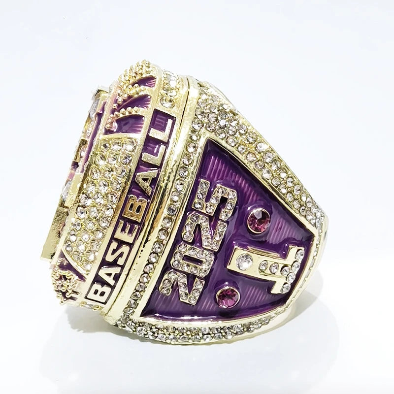 New 2025 Creative Championship ring Set Stainless steel and alloys souvenir Gift for Friends college Baseball Gift Fan ring