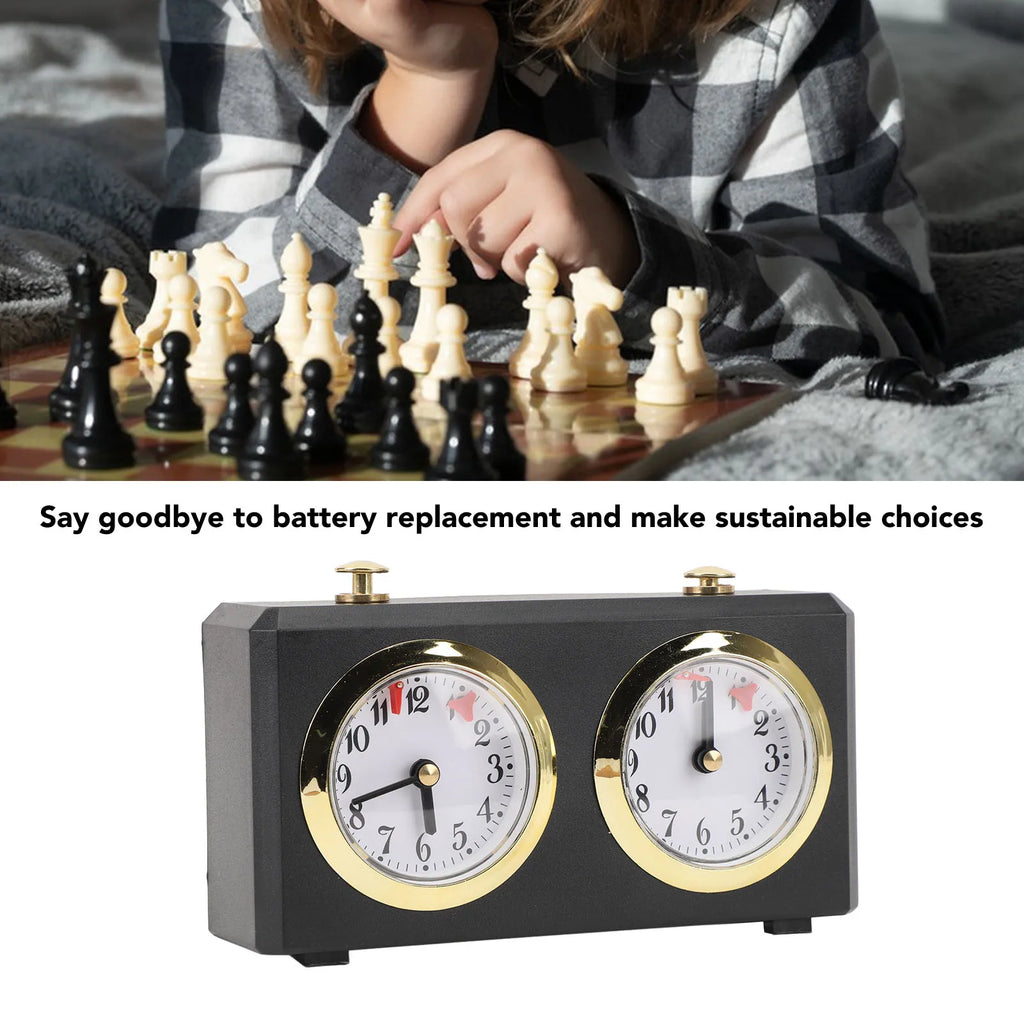 Multi Functional Mechanism Portable Large Easy Chess Clock Professional Wind Up To Read Dials Chinese Chess Mechanical Timer