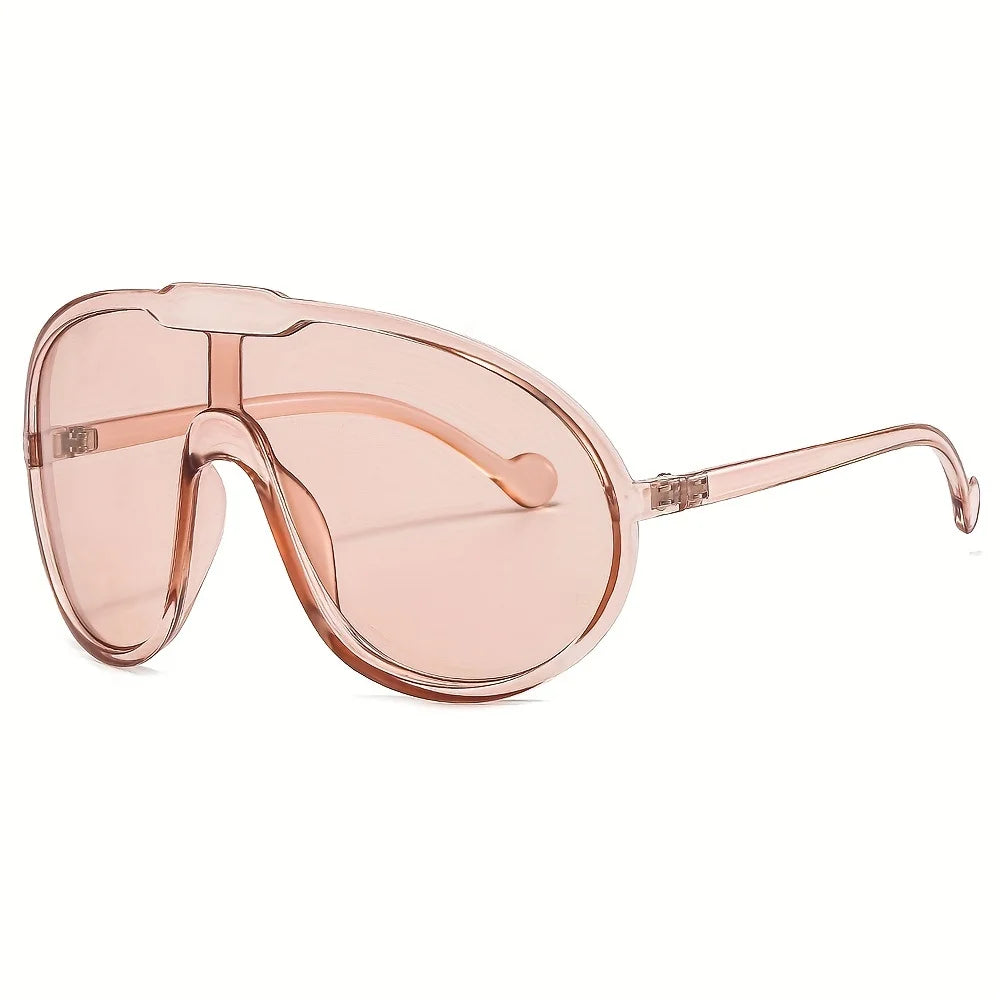 Hiking Oversized Square Anti Light Glasses Women Punk Fashion Big Frame Vintage Cycling Glasses Men Gradient Shades UV400