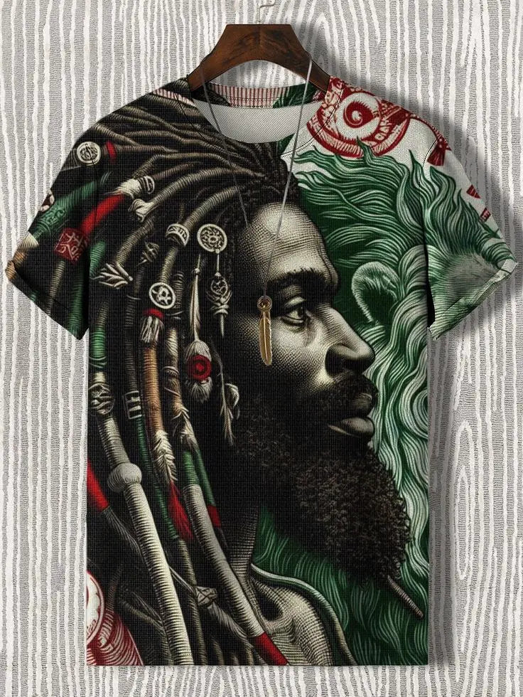Astronaut T-Shirts Lion Robot Octopus 3D Print Men Women Short Sleeve T Shirt Tops Y2K Harajuku Oversized Tees Men's Clothing