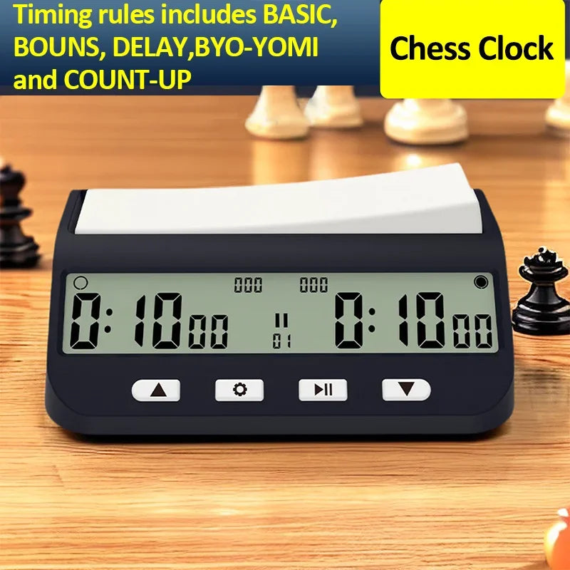 YS9901/YS902 Multipurpose Portable Professional Chess Clock Digital Chess Timer Game Timer Count Up/Down Precise Game Stopwatch