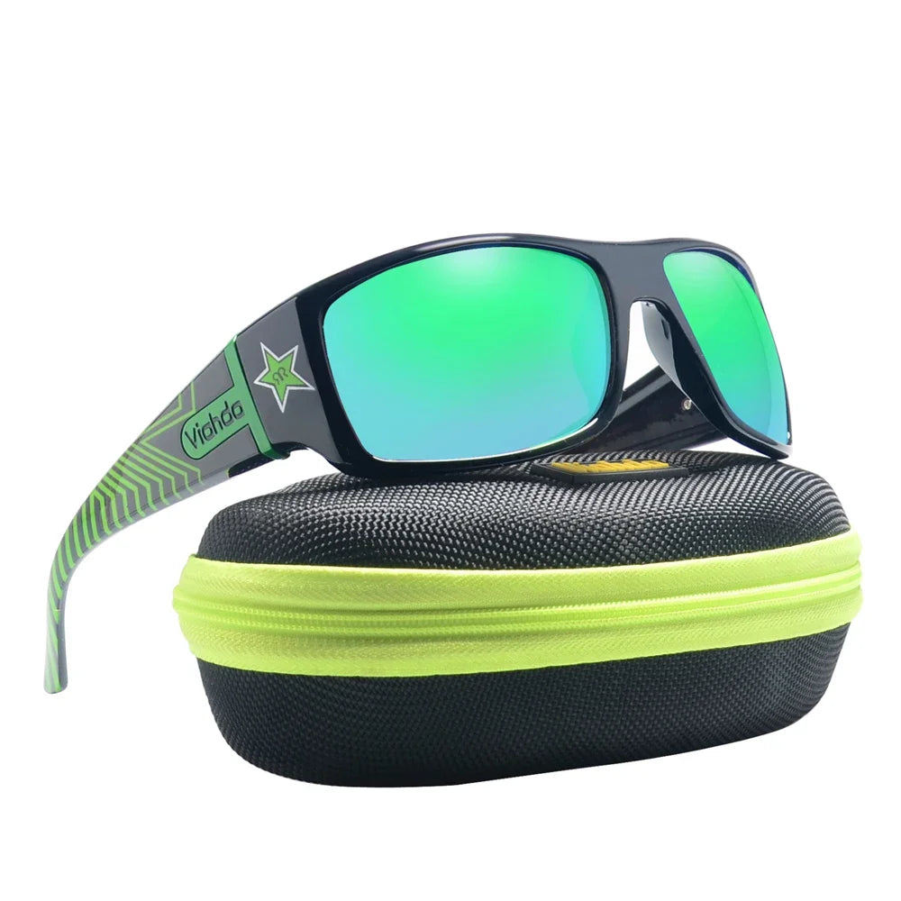 VIAHDA NEW Polarized Sunglasses  Outdoor Sport Classic Driving Fishing UV400 Men Without Box Women   Sun Glasses