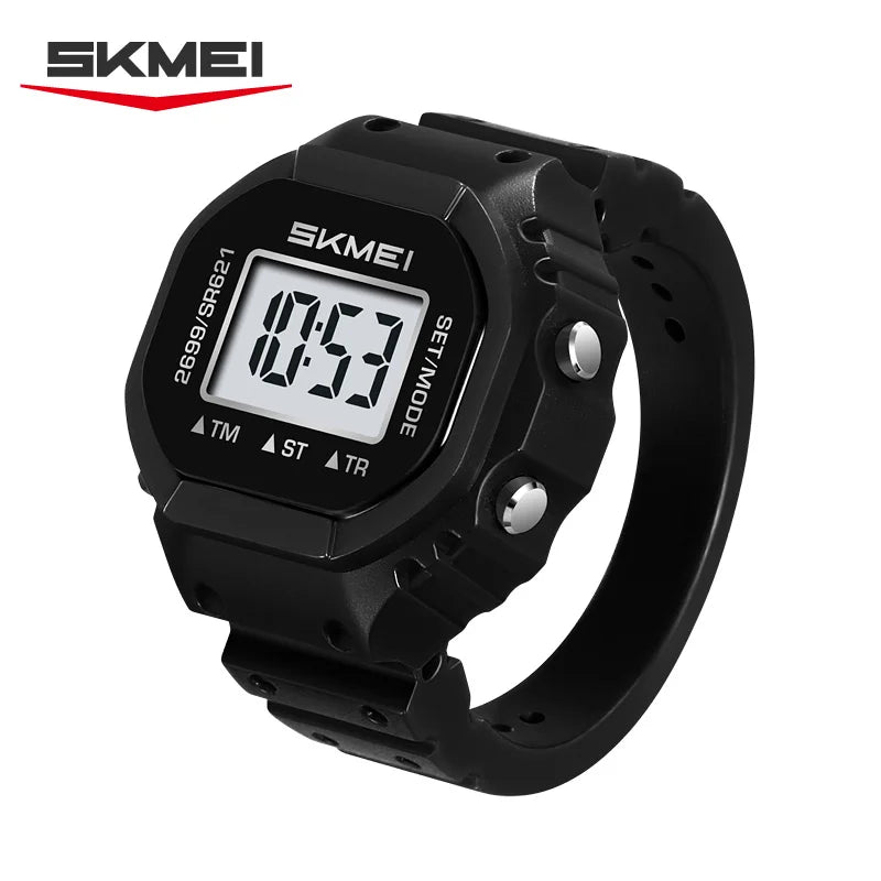 SKMEI 2699 Fashion Women Rings Finger Watches Chronograph LED Party Digital Plastic Watches Lady Rings Jewelry Gift