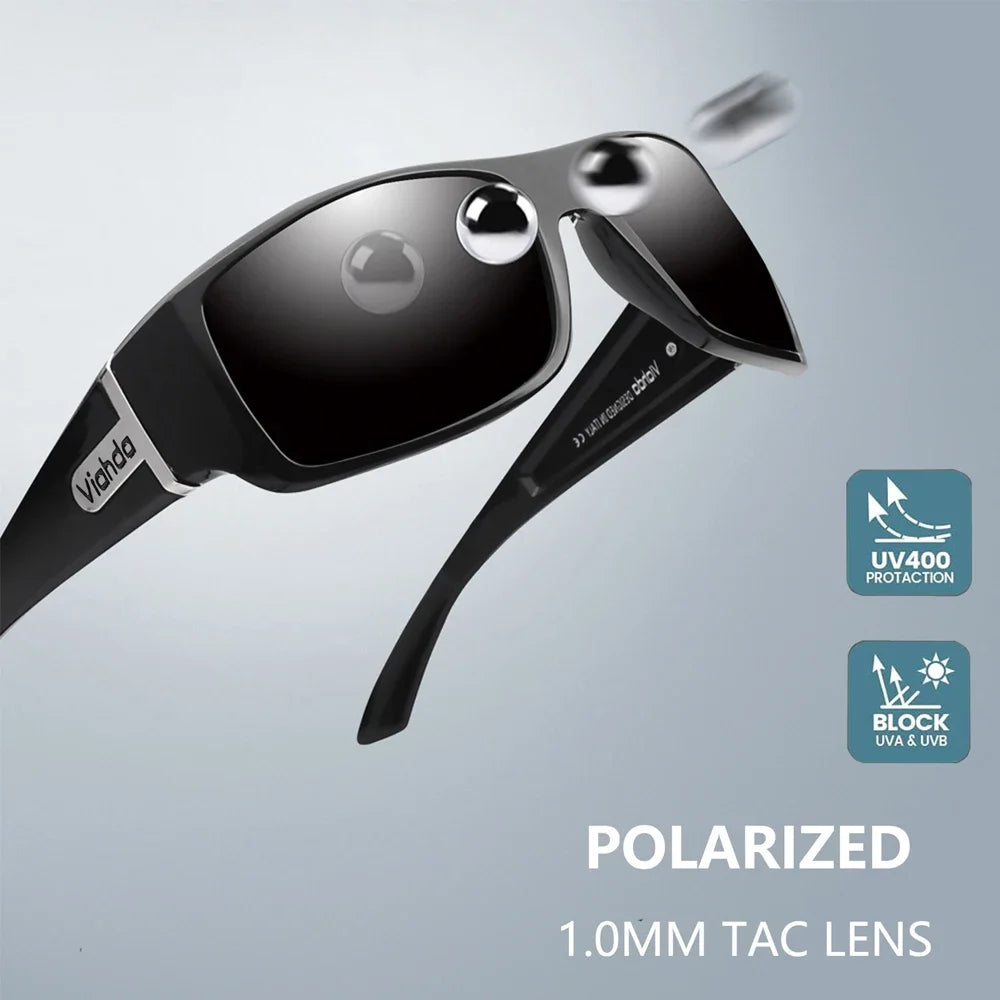 VIAHDA NEW Polarized Sunglasses  Outdoor Sport Classic Driving Fishing UV400 Men Without Box Women   Sun Glasses