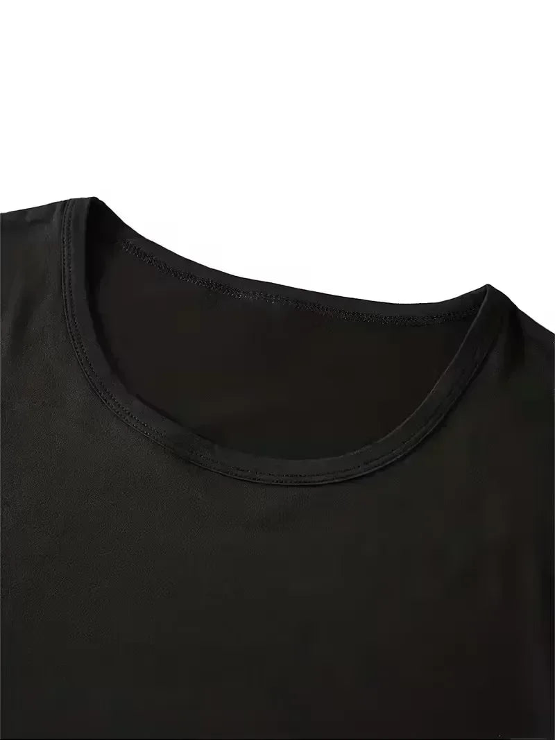 Black Loose Casual T-Shirt Unisex Local Humor Game T-Shirt Enjoy My Presence Humor Quotes and Controller Graphics