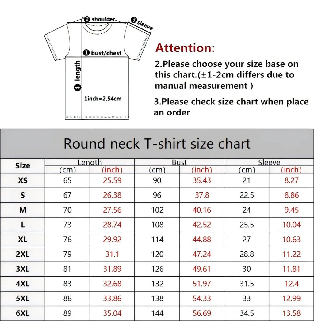 2026 Summer Men's T-shirt with 3D Print Breathable Lightweight Comfortable Fashionable Outdoor Sports Men's T-shirt