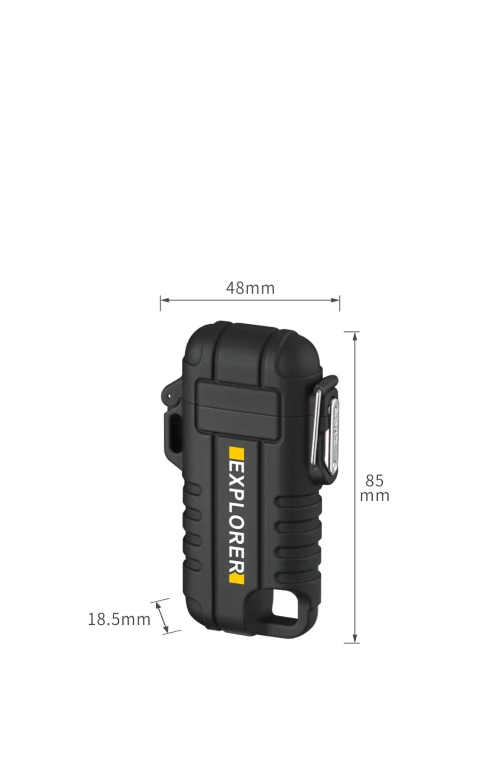 NEW USB Tape-C Waterproof Lighter Arc Plasma Lighter 360 Rotation Ignition Outdoor Camping Windproof Lighter Smoking