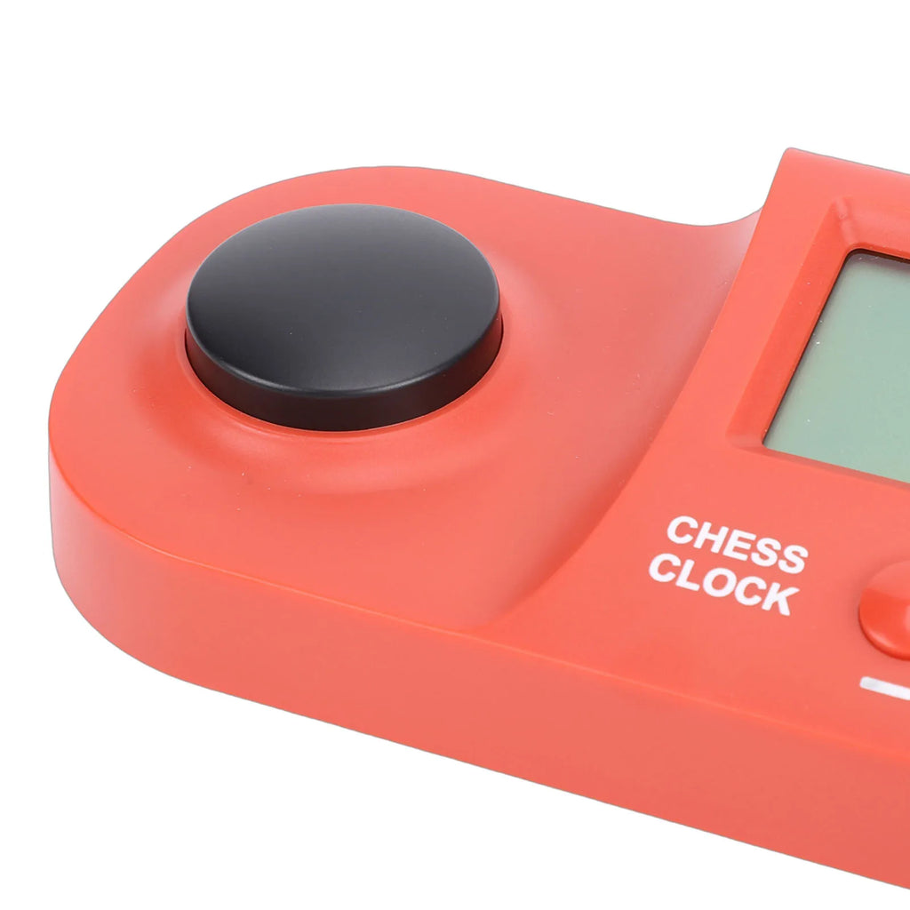Chess Clock Battery Operated HD Display Chess Timer for International Chess Chinese Chess Competition Portable Game Timer