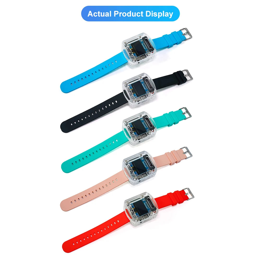 Xiaozhi AI Electronic Voice Watch Kit Artificial Intelligence Conversation ESP32 S3 N16R8 Development Board OLED Screen AI Robot
