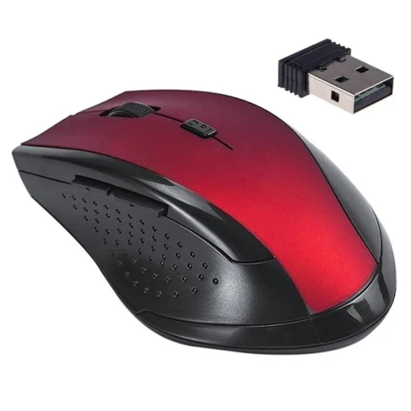 Portable 2.4G Wireless Mouse Optical 6 Buttons 1200DPI Mice For Computer PC Laptop Game Mouse
