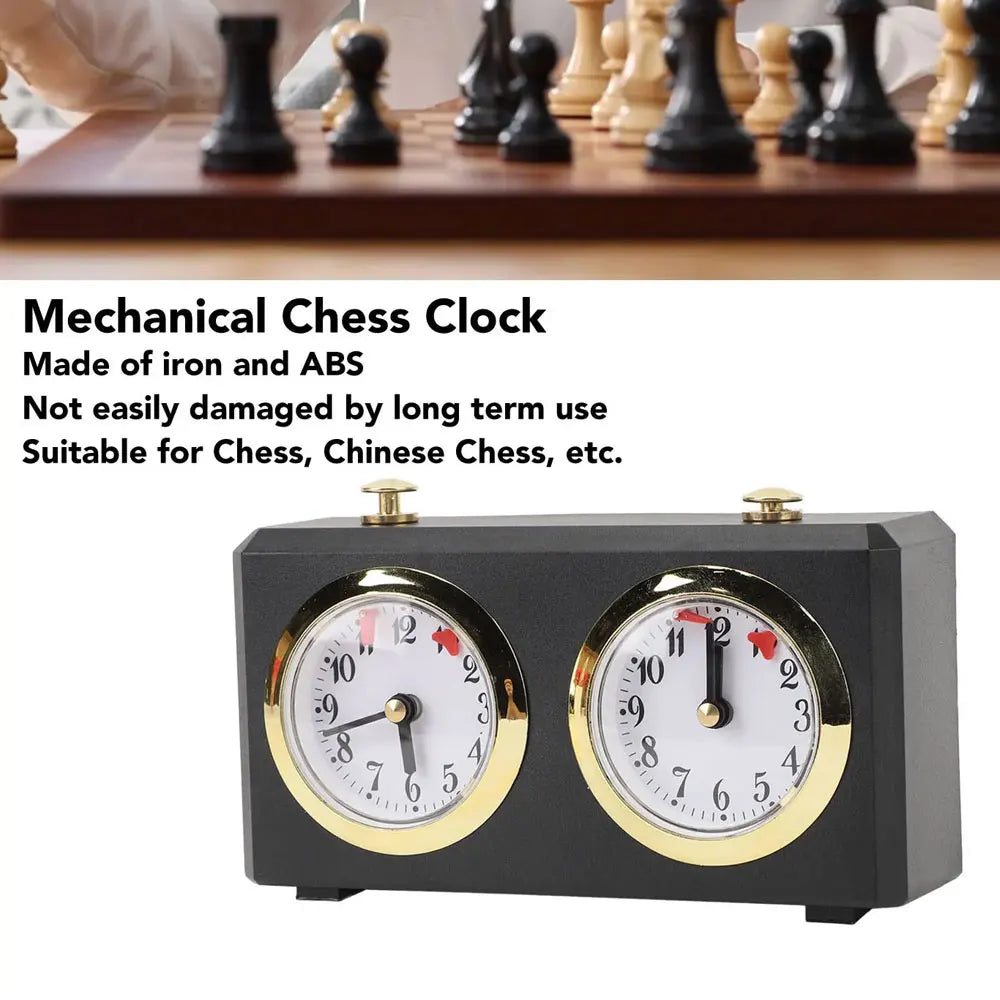 Multi Functional Mechanism Portable Large Easy Chess Clock Professional Wind Up To Read Dials Chinese Chess Mechanical Timer
