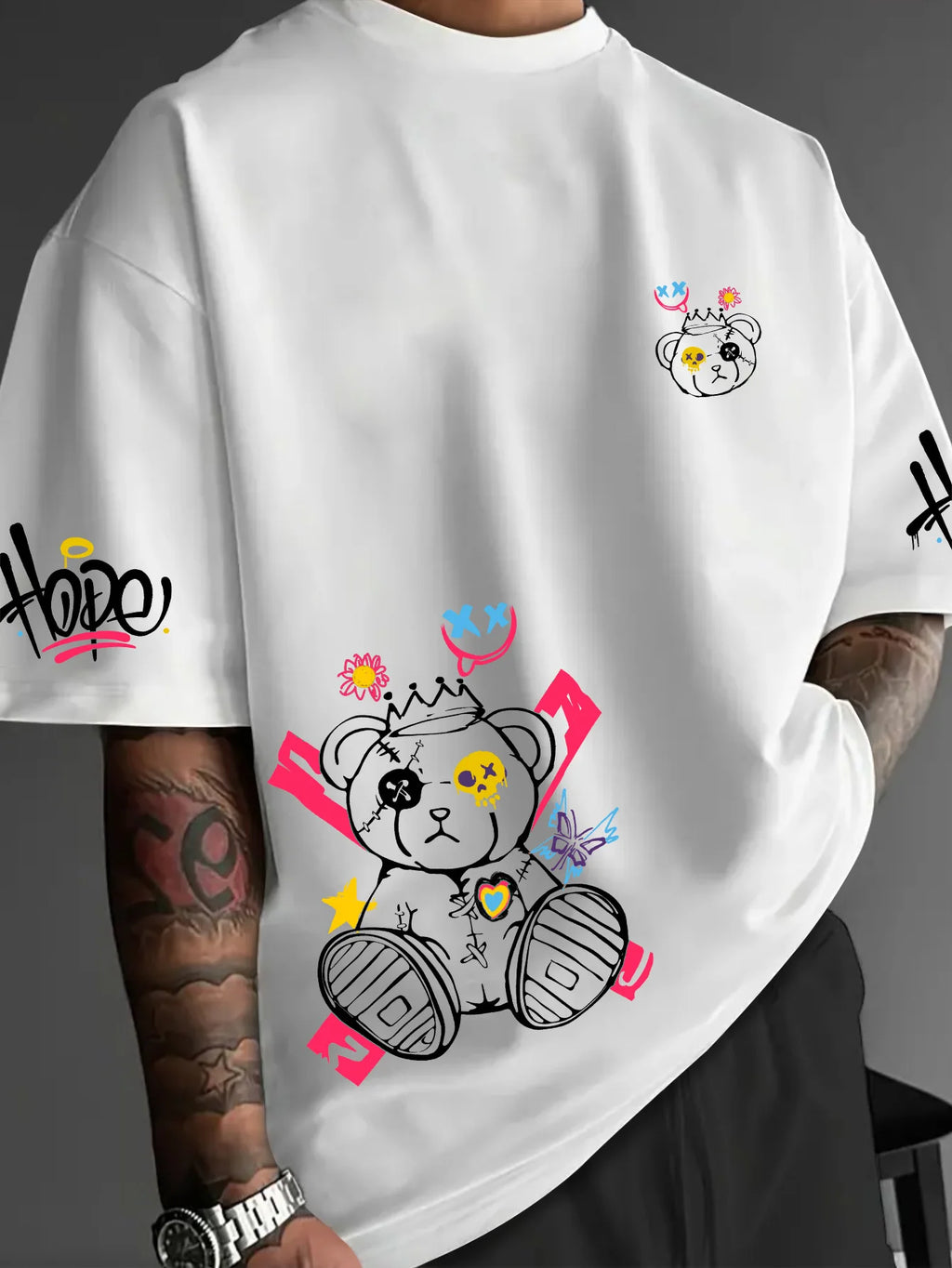 2026 Summer Men's T-shirt with 3D Print Breathable Lightweight Comfortable Fashionable Outdoor Sports Men's T-shirt