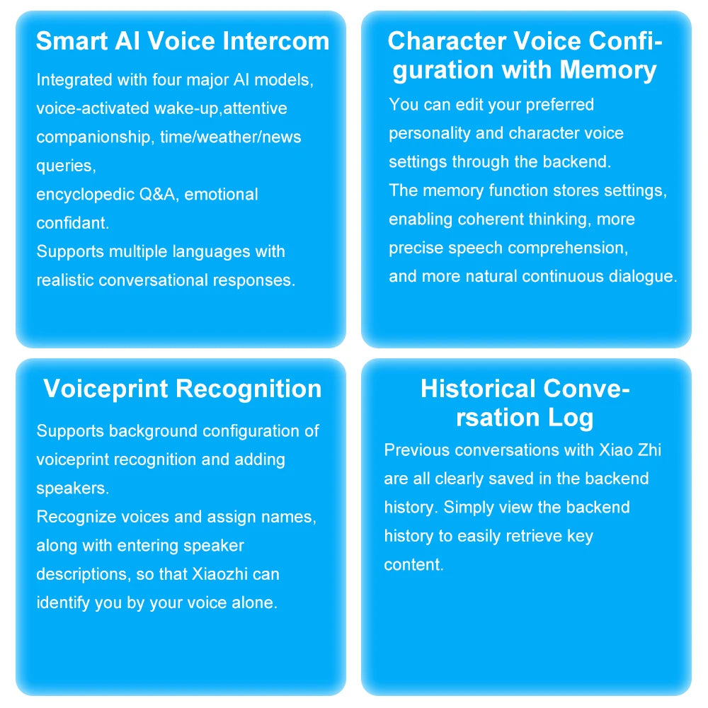 Xiaozhi AI Electronic Voice Watch Kit Artificial Intelligence Conversation ESP32 S3 N16R8 Development Board OLED Screen AI Robot